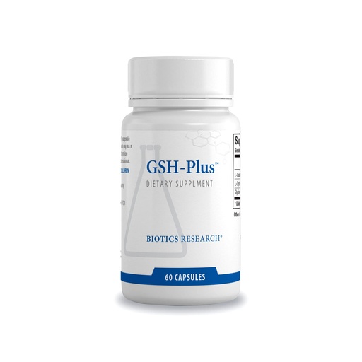 [BRSWIY35BYCBAFLA] BIOTICS RESEARCH GSH Plus 150 milligrams Glutathione Plus NAC and Glycine, Strong Antioxidant, Supports Liver Health, Cellular Health 60 Capsules