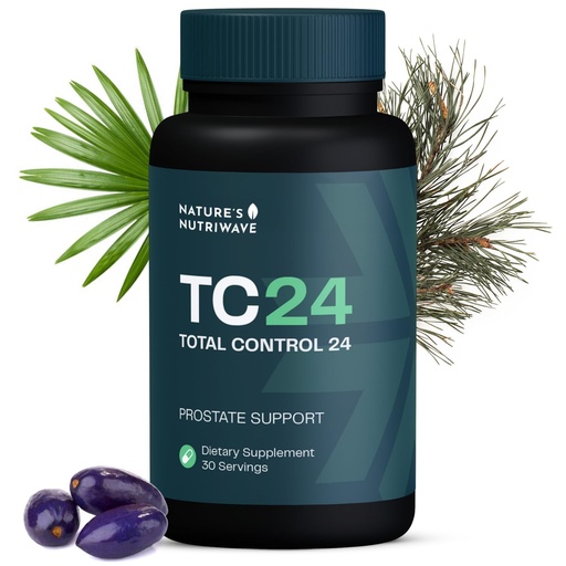 [BRSRAA34BVYGYF3Z] TC24 - Natural Supplement with Myrciaria Jaboticab, Lipophytol, Pygeum Africanum Extract & Boron | Non-GMO, Stimulant-Free, Easy-to-Take | Made in USA, GMP-Certified | 60 Capsules, 1 Month Supply