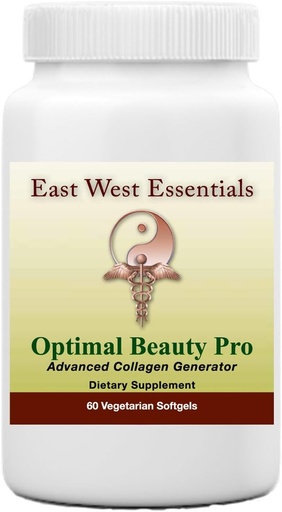[BRSWIAYECIGRMDTM] Optimal Beauty Pro - Dietary Supplement by East West Essentials - Promotes Thicker, Healthier Hair - Helps Build Collagen - Reduces Fine Lines & Wrinkles