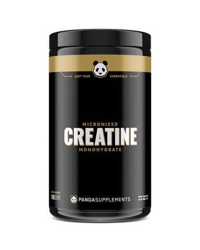[BRSROC3RDEDQA2Q7] Underground Bio Labs: Panda Supps Micronized Creatine 5000mg | Pre and Post Workout Recovery Drink | Enhanced Muscle Mass, Athletic Performance, and Muscle Recovery - Unflavored (100 Servings)