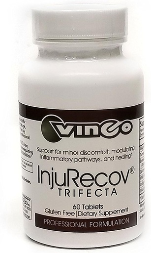 [BRSWIZQEAQBWOYIV] Vinco- InjuRecov Trifecta, 60 tabs