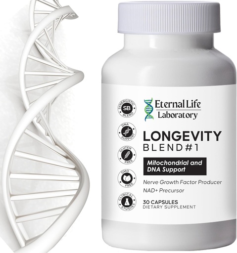 [BRSROHYPPMFR6A3Z] NAD+ Supplement with CoQ10 200mg, PQQ, Nicotinamide Riboside, Shilajit for Anti Aging Skin & Cell Vitality Longevity Blend #1 Made with Himalayan Shilajit and NAD - 30 Veggie Capsules
