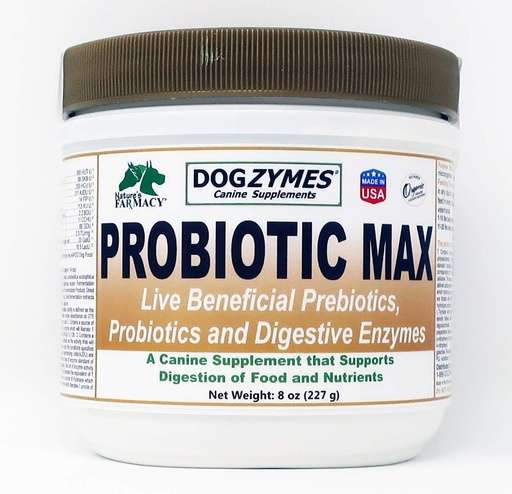 [BRSWIFAYAADBCEI7] Hondzymen Probiotic Max -10 Miljard CFU's Probiotica, Prebiotica, Digestieve Enzymen - (8 Ounce)