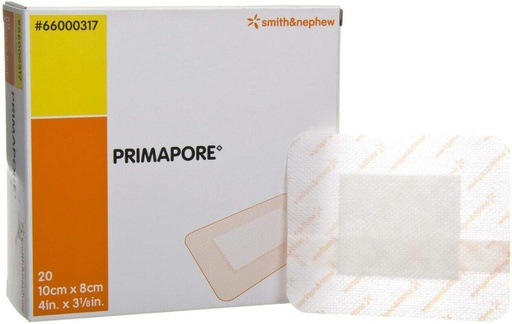 [BRSWIZYZAQHGE3Q5] Primapore Dressing 4 x 3.125 in./Box of 20