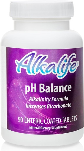 [BRSWIEALBV7WC3TA] Alkalife pH Balance Palls ® 124; The first patented Alkaline Naturally & Kalis Bicarbonate Addition ® 124; Neutralizuoti Rūgštis, Balansas pH, Imuninė parama, Didžiausias našumas, Detox - 90 tabletės