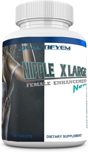 [BRSRMCQEOAIAAG3B] Nipple X-Large Get Bigger, Fuller, Firmer Nipples and Curved Breasts. Nipple and Breast Enlargement Supplement. 60 Tablets
