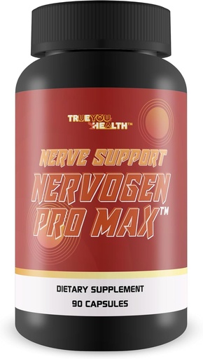 [BRSRO2QTBUMRMAD6] Nerve Support Nervogen Pro Max - Premium Nerve Health Support Formula - Support Reduced Swelling to Help Soothe Nerve Discomfort - Vitamin C, Vitamin D, Turmeric - Promote Optimal Blood Flow