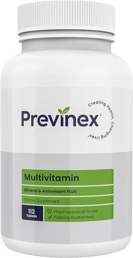 [BRSWGHYEOUBA43TK] Multivitamin, Mineral & Antioxidant Plus - Multivitamin for Men & Women with Vital Nutrients, Vitamin C & Vitamin D & Vitamin E, 112 Tablets