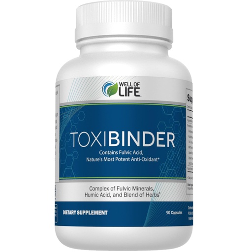 [BRSROYINBV6B4FI3] Well of Life Revitalize with Our Detox & Repair Complex ToxiBinder 90Vcap, Vegan, Non-GMO Blend of Humic & Fulvic Acids for Enhanced Energy, Better Gut & Joint Health, Hydration and Superior Nutrient