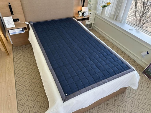 [BRSRAEABOUHR6CI3] Grounding Single Mat-Stainless Steel Fabric, 39x79 inch (Navy)