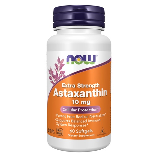 [BRSWIZ3RAIFWIGD4] Now Foods Extra Strength Astaxanthin Softgels, 10mg , 60 Count