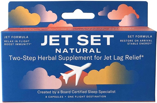 [BRSWGGQNAUIQA3A3] | Jet Lag Remedy for Travel | Sleep Specialist Created | Two Step Jet Lag Relief | Relax in Flight, Energize on Arrival | Travel Must Have | Flight & Travel Essential