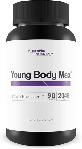 [BRSRMCA5PMHRM3QU] Young Body Max - Cellular Revitalizer Supplement - Support Youth & Longevity - Revitalize, Rejuvenate, Regenerate - Potent Antioxidant Support for Cells - Promote Cellular Energy - Cell Health Support