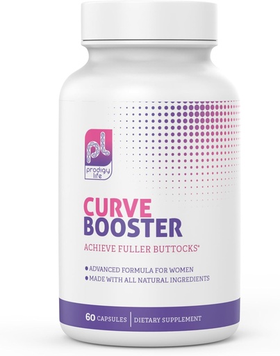 [BRSROGDQDF4A2ETB] Premium Butt Enhancement Pills - Curve Boost and Butt Growth Products - Tighten, Firm and Lift Bigger Butt Enhancer Pills - Booty Pills to Reduce Cellulite and Sagging - 60 ct