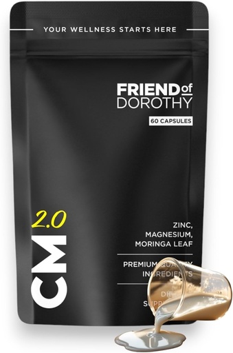 [BRSRAYIZBB4GK2YV] CM 2.0 Semen Volume Supplement - Men's Semen Health & Fertility Pouch - 60 Capsules - 1 Months Supply