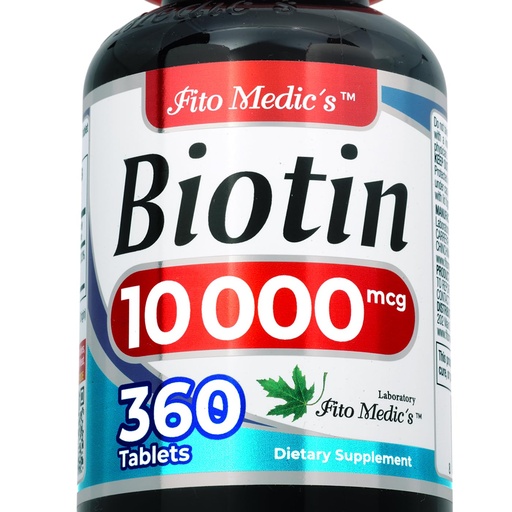 [BRSROAABCMNR63YV] FITO MEDIC'S Lab | biotin |360 tab | biotin Supplement.