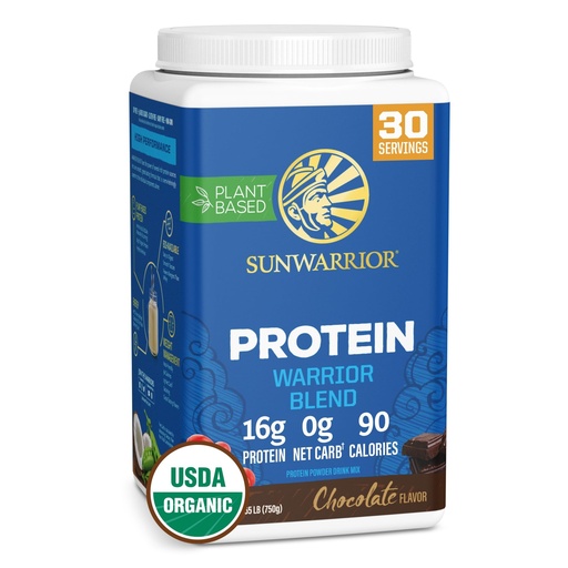 [BRSWGY36OUNRUDT5] Organic Plant Based Protein Powder | Vegan Organic Protein Powder Chocolate Flavored with BCAA Amino Acids & Hemp Seed Pea Blend | Non-GMO Soy Dairy Filler & Gluten Free (Chocolate, 30 Servings)