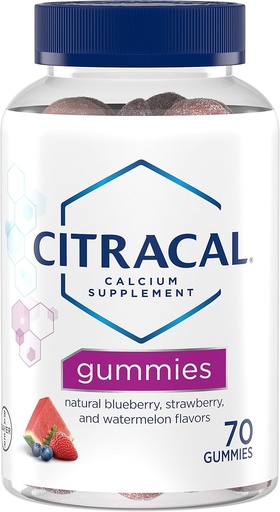 [BRSWKGYIBIDWGHLM] Citracal Calcium Supplement Gummies 70 ea (Pack of 5)