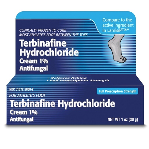 [BRSWIZQZOZ5BYEAV] TARO Terbinafine Hydrochloride antifungal Cream 1% - Athletes Foot Cream Extra Strength, relieves itching & Burning, Cures Most Athlete's Foot, Jock Itch & Ringworm