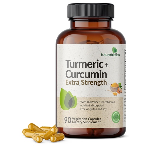 [BRSROEA7C4JWKHQ3] Futurebiotics Turmeric + Curcumin, Antioxidant, Joint & Digestion Support with BioPerine for Enhanced Nutrient Intake, Non-GMO, 90 Vegetarian Capsules