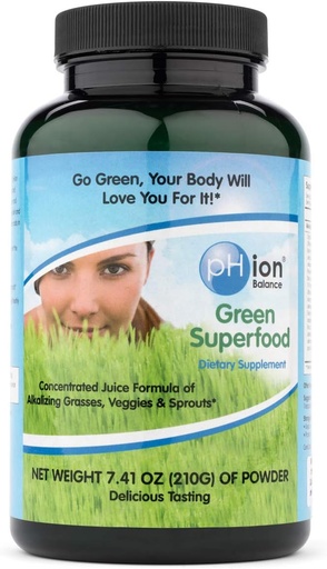 [BRSWIYAHCIJRQGAV] PHion Balance, Green Superfood Powder, 210-Gram
