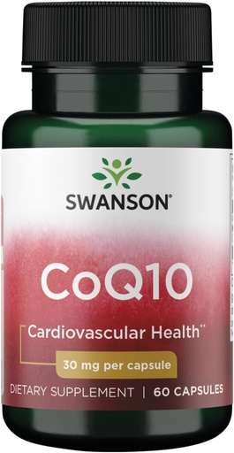 [BRSWIEYYBAFACGTY] Swanson Coq10 30 Milligrams 60 Capsules