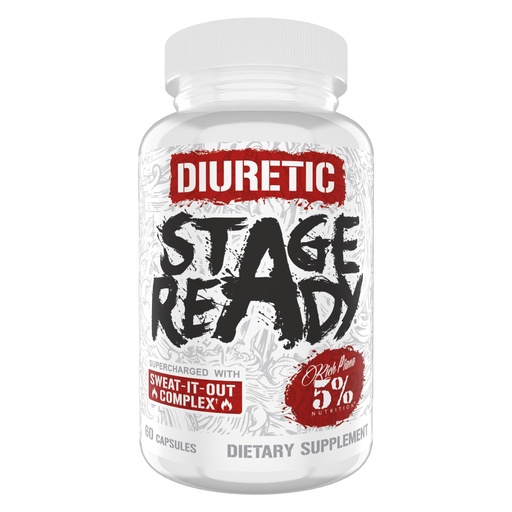 [BRSW2YIBBYOQYCTU] 5% Nutrition Stage Ready Diuretic | Extra Strength Competition Diuretic | Fast Acting Weight Cut, Water Retention & Bloat Relief | Natural Formula w/Dandelion Root, Shavegrass, Uva Ursi (60 Pills)