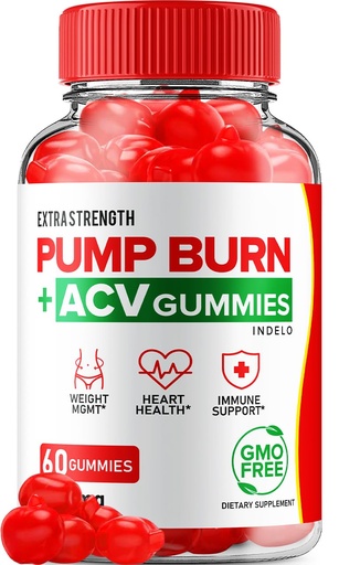 [BRSROCQOC4HA4DTG] Pump Burn Keto ACV Gummies - Keto Pump Burn Gummies Reviews, Pump Burn Keto + ACV Gummies for Weight Management B12 Burn Pump Advanced 1000mg Formula (1 Pack - 60 Gummies)