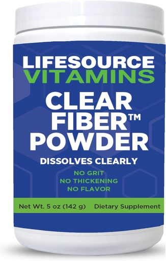 [BRSWYZI7PNYAADQ2] LifeSource Vitamins Clear Fiber- SunFiber- 5oz - 35 Servings