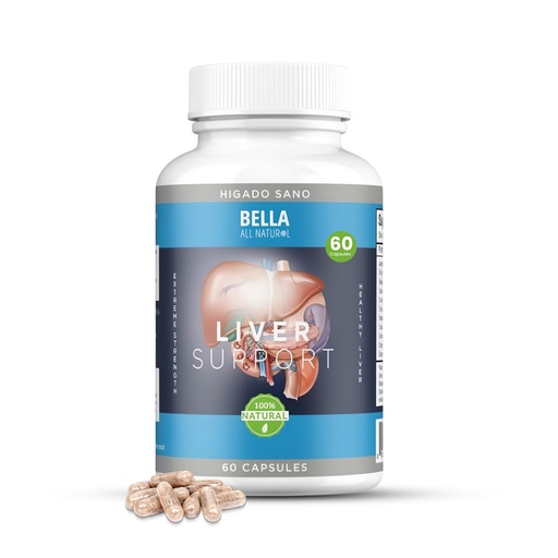 [BRSRAAT2OYFAECT4] Bella All Natural Liver Support Capsules