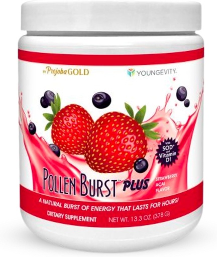 [BRSROHY7BV6WK2T5] Youngevity Pollen Burst Plus (Strawberry Acai)