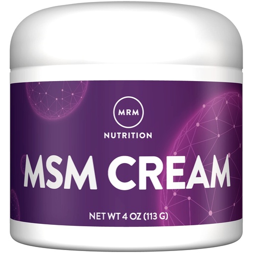 [BRSWIYQ6CAGAC3QZ] MRM MSM Cream with Vitamin A & D - Topical MSM Moisturizer Balm for skin health and joint comfort, Hands, Feet, Scar Support & Comfort - 4 Oz