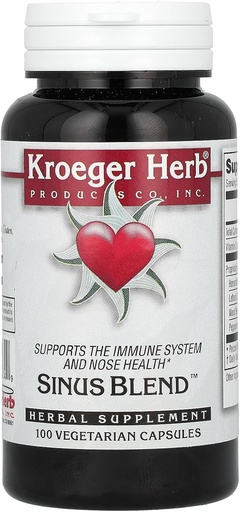 [BRSWIYQCBMOQOCL4] Kroeger Herb Co Sinus Blend, 100 Vegetarian Capsules