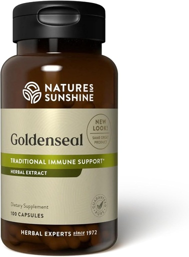 [BRSWIGTYB4HGIYDK] Nature's Sunshine Golden Seal, 100 Capsules