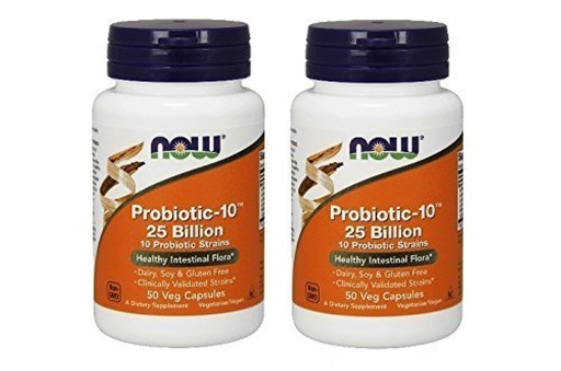 [BRSWIZTYCZ7RWFTK] Now Probiotic-10 25 Billion, 50 Count (Pack of 2)