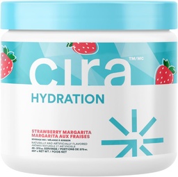 Cira Hydration Powder (45 Servings) - Electrolyte Drink Mix with Himalayan Salt for Dehydration Relief and Recovery - Strawberry Margarita