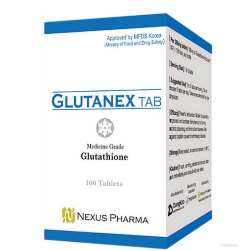 [BRSW2ELRCMCQE3Y2] Glutanex Tab Glutathione by Nexus Pharma made in Korea