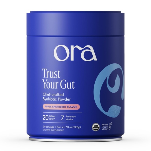 [BRSWKHQ3OF5QO3DU] Ora Organic Prebiotic and Probiotic Powder Supplement - 20 Billion Probiotics, 7 Strains for Best Prebiotic Powder, Non-GMO, Probiotics for Women, Men & Kids - Apple Raspberry Flavor, 30 Servings…
