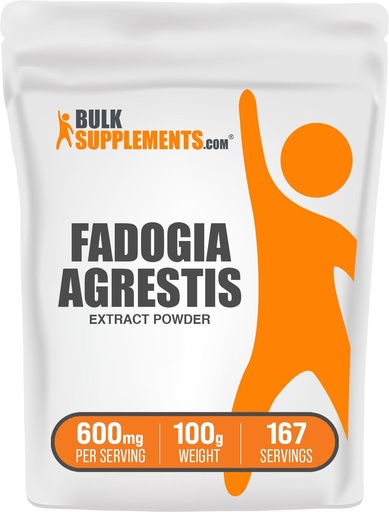 [BRSROGIODEORQ3DF] BulkSupplements.com Fadogia Agrestis Extract Powder - Fadogia Agrestis Supplement, Fadogia Agrestis 600mg - for Energy Boost, Gluten Free, 600mg per Serving, 100g (3.5 oz) (Pack of 1)