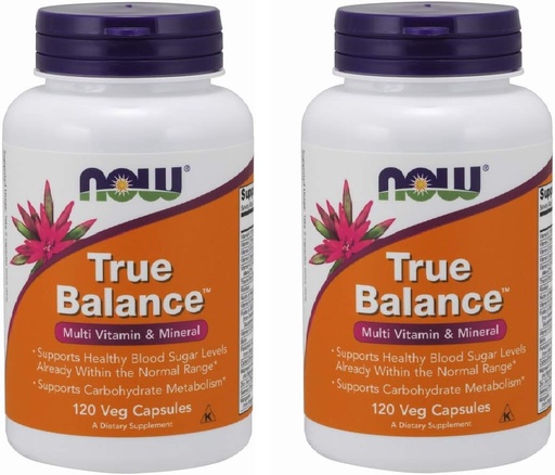 [BRSWIYQ6CACRSEQ7] NOW Foods: True Balance Multi, 120 caps (2 Pack)