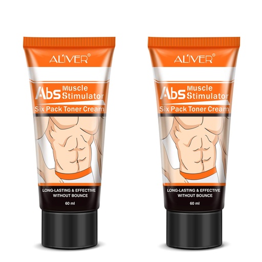 [BRSWYZI6BUBAODTJ] 2 Pack Fat Burning Slimming Cream, Hot Cream for Men and Women, Powerful Abdominal Muscle Cream, Slim Cream, Fat Burner, Tighten Muscles for Abdominal, Arms and Thighs.