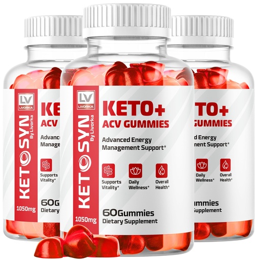 [BRSRAYL3OR7AOG3F] (3 Pack) Ketosyn ACV Gummies, Keto Syn Gummies, Ketosyn Keto Plus ACV Gummies, Ketosyn Keto ACV Gummies, Keto Syn ACV Gummies 1050 MG, Keto ACV Gummies Ketosyn, 180 Gummies for 3 Months