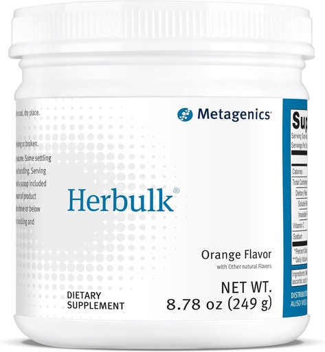 [BRSWIZQOB4HA23Q7] Suplemento dietético Herbulk Dietary, Orange, 8.78 Ounce
