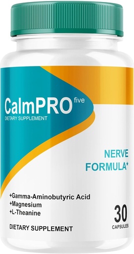 [BRSRAAAFBMBGME3G] Calm Pro 5, Calm Pro 5 Capsules, Calm Pro Five Supplement Pills, Calm Pro 5 Advanced Formula - All Natural Capsules, Calm Pro 5 Reviews, 1 Bottle