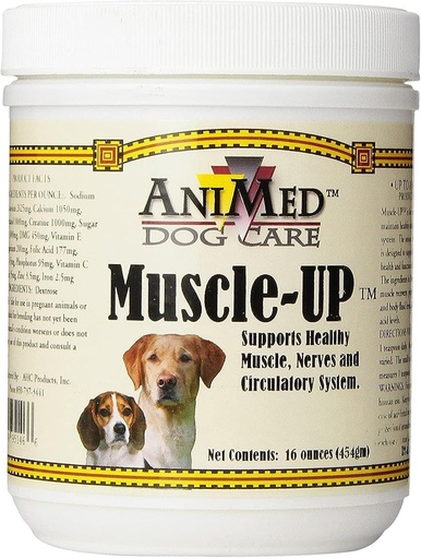 [BRSWIZT2AYGBQGDU] AHC Products Muscle up Powder for Dogs, 16Ounce