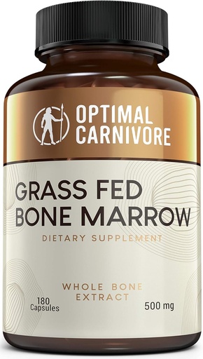 [BRSWYZT4CQMWMYLO] Grass Fed Bone Marrow Supplement & Trachael Cartilage, Bone Restore & Joint Health Supplement, Joint Support Supplement & Joint Relief, Bone Strength and Bone Fracture Supplement