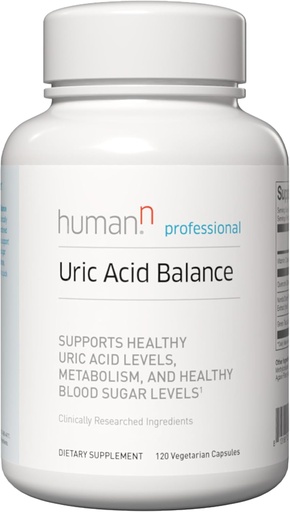 [BRSROA3QCIOWA3A3] HumanN Uric Acid Balance - 120 Vegetarian Capsules