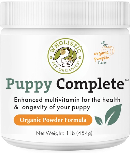 [BRSRA233OEMWAAYU] Wholística Pet Orlandics Cadells Sha acabat - Dog Multivitamin Powder - 1 Lb - Daily Dog Viminas & suplementaris per menjar casolà - Imune System, Skin, Coat i health global - Cast i Gran cadells Breed