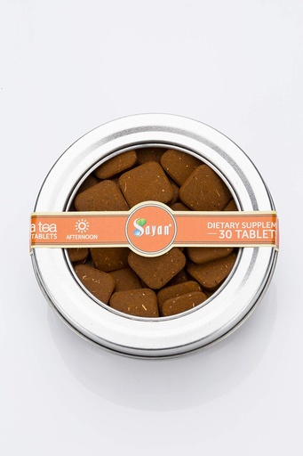 [BRSWKEAKB54AGYLU] Sayan Siberian Afternoon Instant Chaga Mushroom Tea with Reishi+Ginger Root(30 Pcs) Wild-Harvested, Premium Raw+Extract Blend – Natural Antioxidant for Immune Support