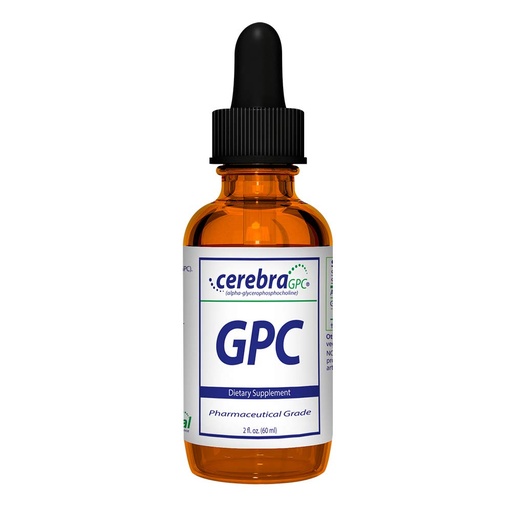 [BRSWIGL3PIMRYELG] Nutrasal Cerebra GPC Liquid - 2 Fl. Oz. (60mL)